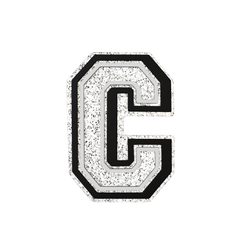 Budz | Silver Letter C