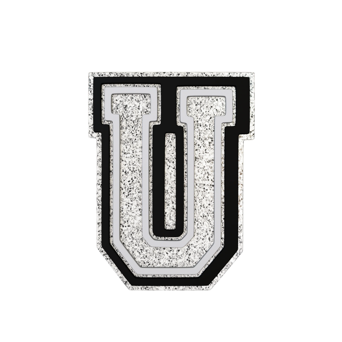 Budz | Silver Letter U