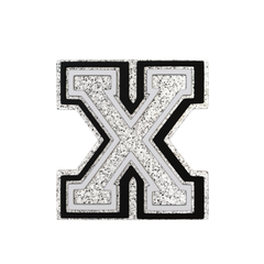 Budz | Silver Letter X